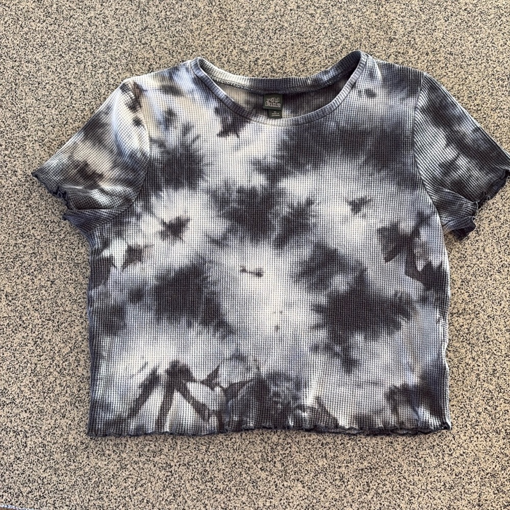 Wild Fable cropped t-shirt, tie-dye